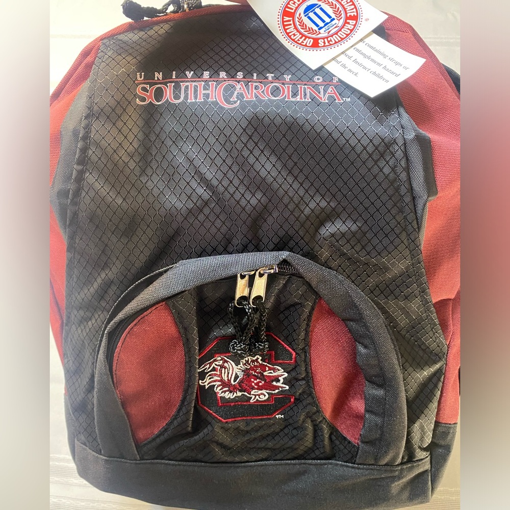 NWT backpack book bag South Carolina Gamecocks NCAA New